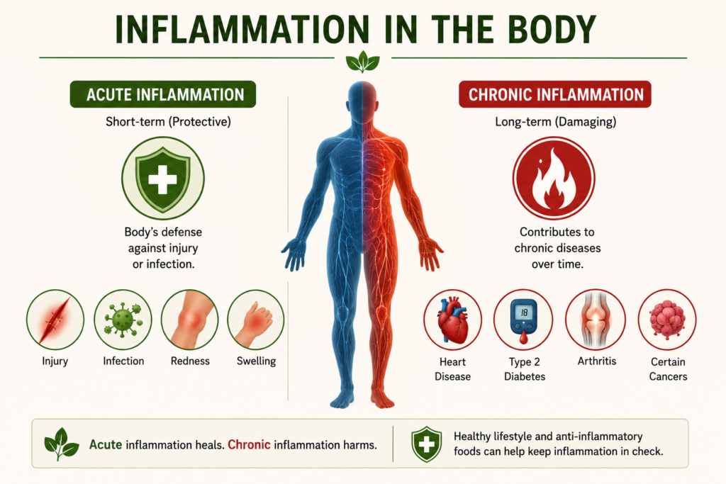 Anti-Inflammatory Diet for Specific Chronic Diseases