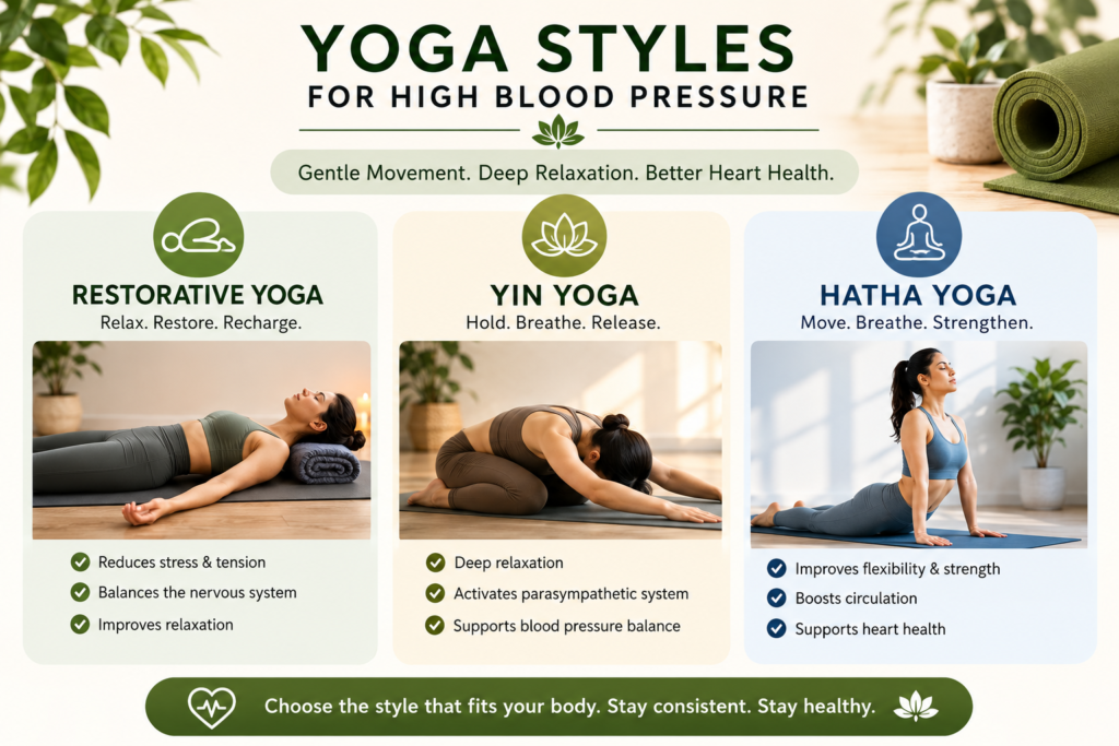 Essential Yoga Poses and Asanas for Blood Pressure Control