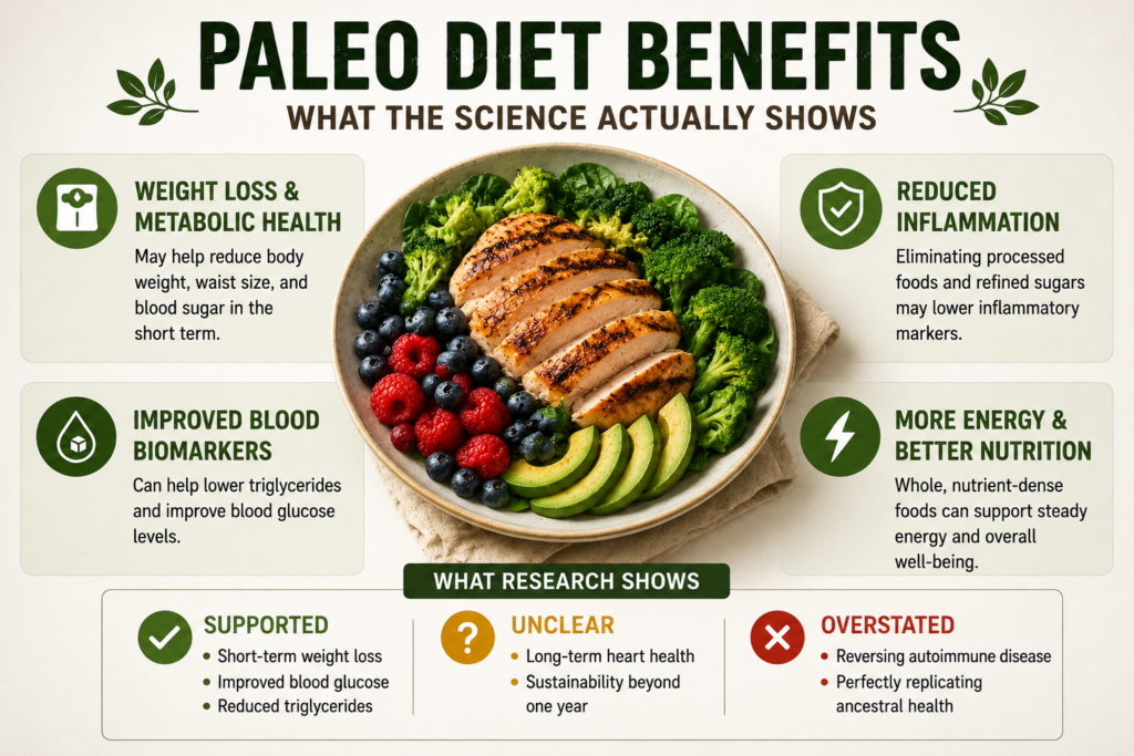 Paleo Diet Benefits: What the Science Actually Shows