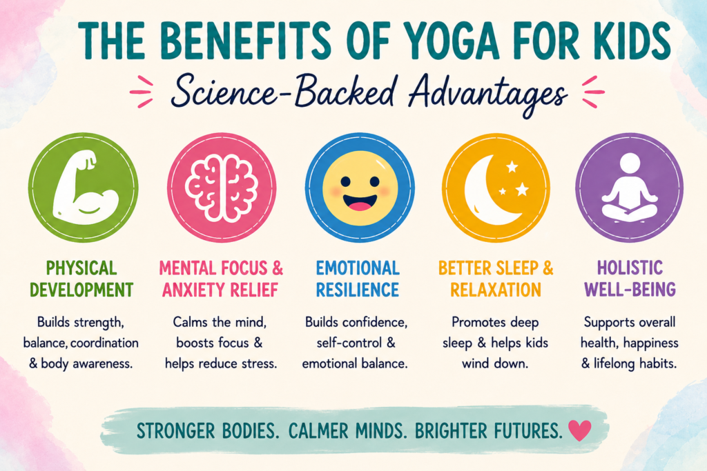 Benefits of Yoga for Kids: Science-Backed Advantages