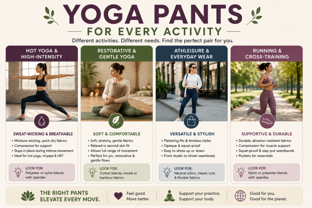 Yoga Pants for Every Activity