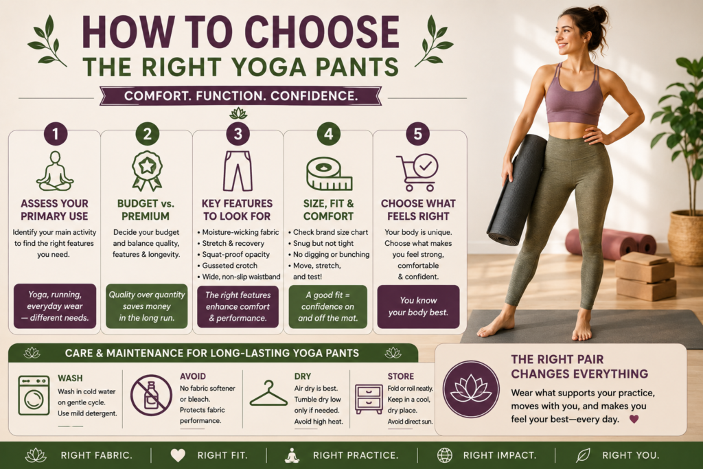 Care and Maintenance for Long-Lasting Yoga Pants