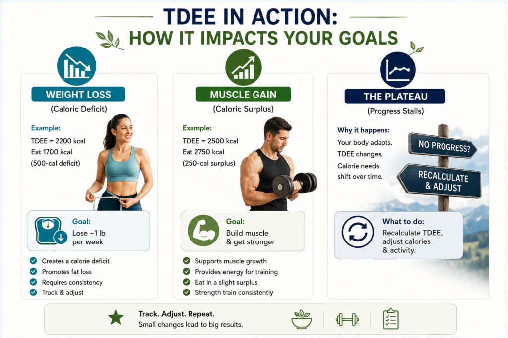 Real-World Examples: How TDEE Impacts Your Goals