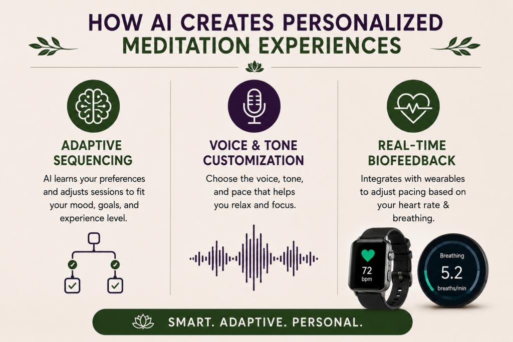 How AI Creates Personalized Meditation Experiences