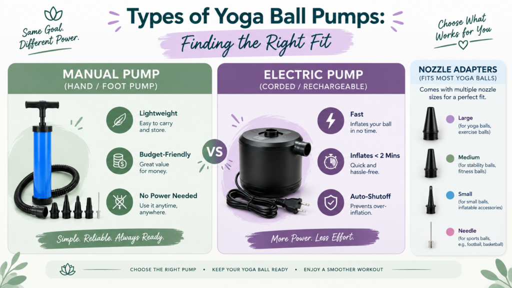 Choosing the Right Yoga Ball Pump for Your Needs