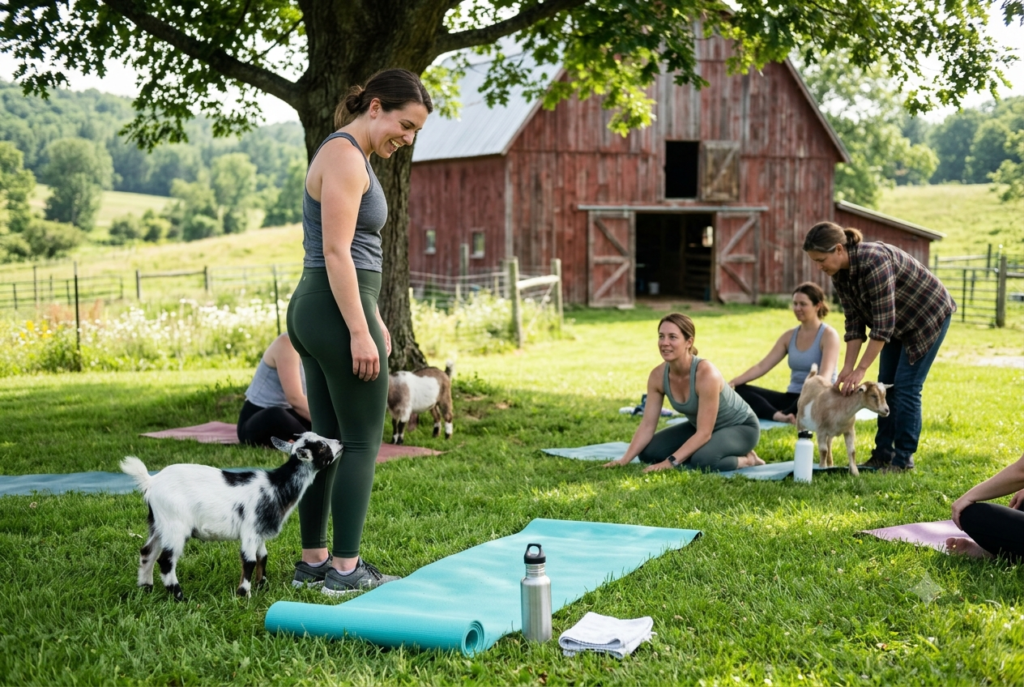 The History and Evolution of Goat Yoga